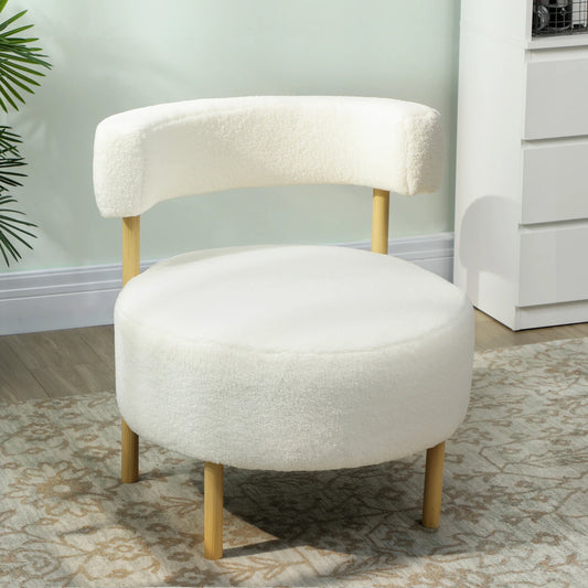 Fauteuil Céleste – bouclette crème